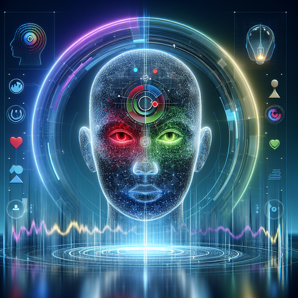 Interface de auditoria emocional em IA mostrando análise em tempo real de emoções do cliente com indicadores de sentimento, ondas de voz e integração CRM
